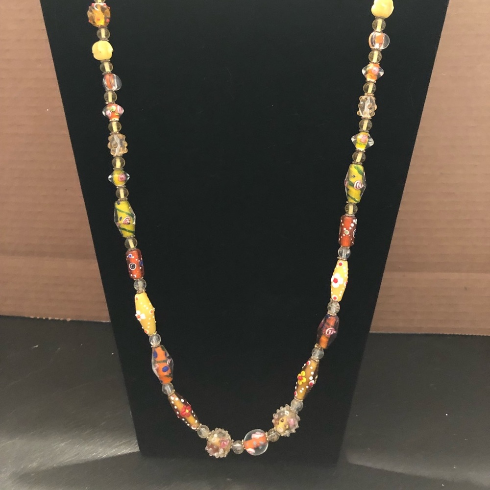 Beautiful Colorful Beaded Necklace